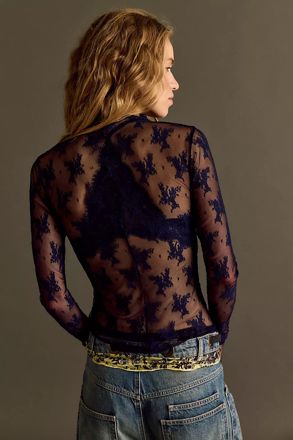 LADY LUX LAYERING TOP- DEEPER IRIS