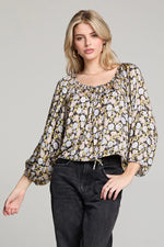 REBEKKA TOP - FLORAL