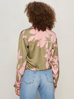 LOVER TIE SHIRT - PINK SILHOUETTE