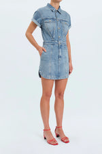 TOPANGA DENIM DRESS - PLOT TWIST