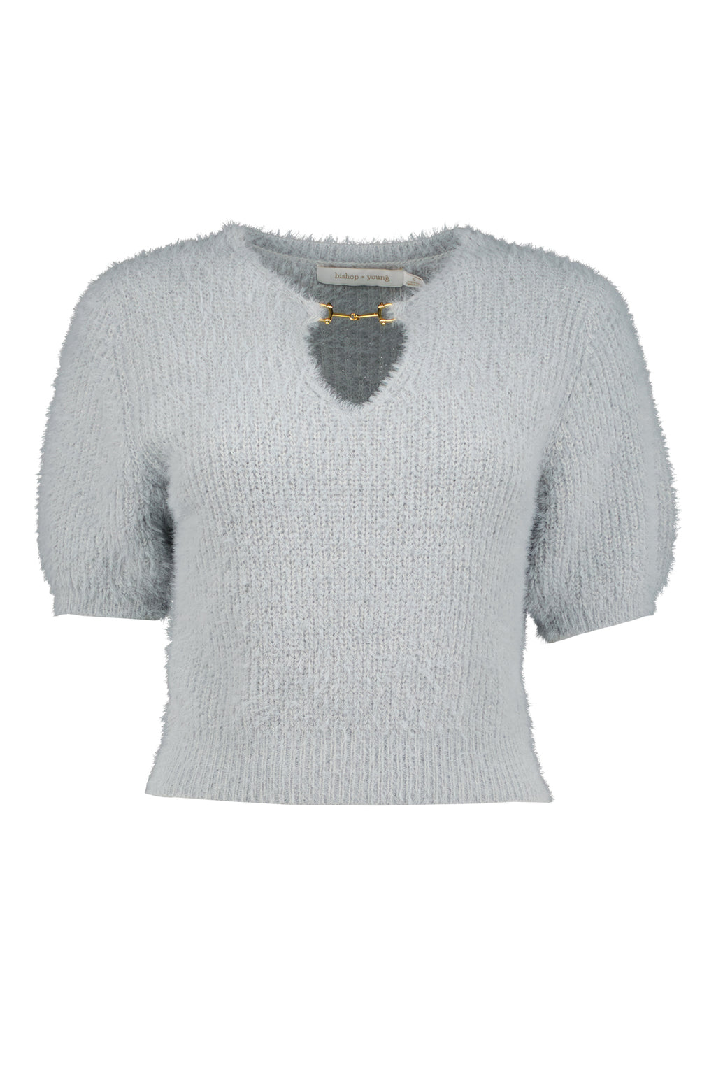 ANA CUT-OUT SWEATER-JADE