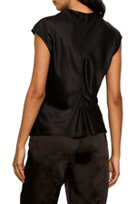Nights With You Satin Shell - Black