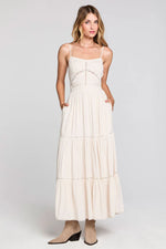 KENZLIE MAXI DRESS - SALT