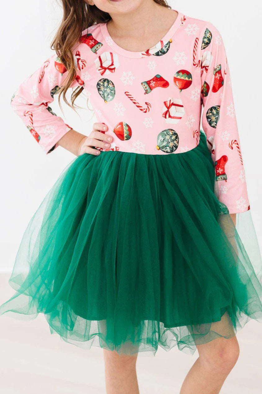 DECK THE HALLS TUTU DRESS