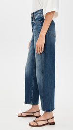 WESTWARD HIGH RISE SEAMED BARREL-AUTHENTIC