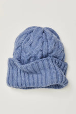 COASTLINE BEANIE HAT- HERITAGE BLUE