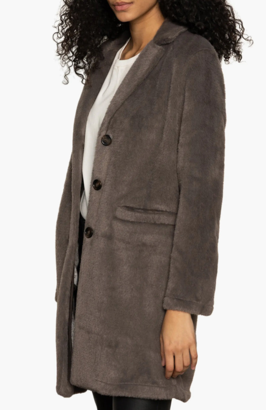 HOMETOWN JACKET - BURNT INK