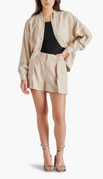 VIANA BOMBER JACKET - NATURAL