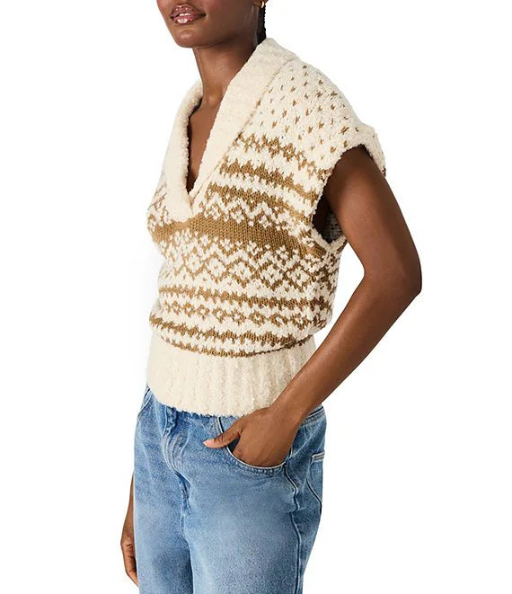 PAULIE SWEATER VEST - MULTI