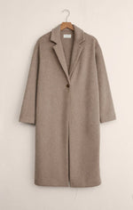 MASON LUX COAT-SMOKEY