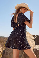 ELIO MINI DRESS - BLACK