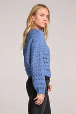 RONNIE SWEATER - AZURE BLUE