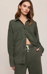 All Day Knit Jacket-Classic Olive