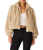 DEEDEE JACKET - HEATHER ALMOND