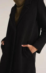 CONWAY KNIT COAT-BLACK