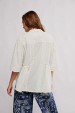 WILLOW BUTTON DOWN - IVORY