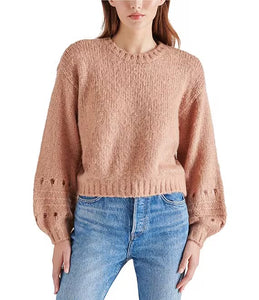 LUCIE SWEATER-HAZELNUT