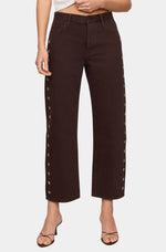 The Off Duty Bowed Ankle Gilded Umber - Gilded Umber