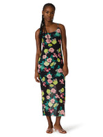 GISELLY DRESS-BLACK DITSY FLORAL