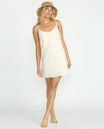 SUMMER LOVE SLIP DRESS - SALT CRYSTAL