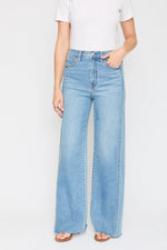 Far Out High Rise Wide Leg - Make Believe