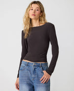 Sandy Knit Top - Dark Espresso