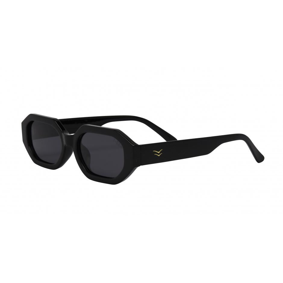 SUNGLASSES- MERCER BLACK / SMOKE POLARIZED LENS