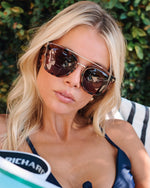 SUNGLASSES - CHLOE TORT/BROWN
