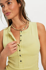 JAMIE HENLEY TANK - SICILIAN YELLOW