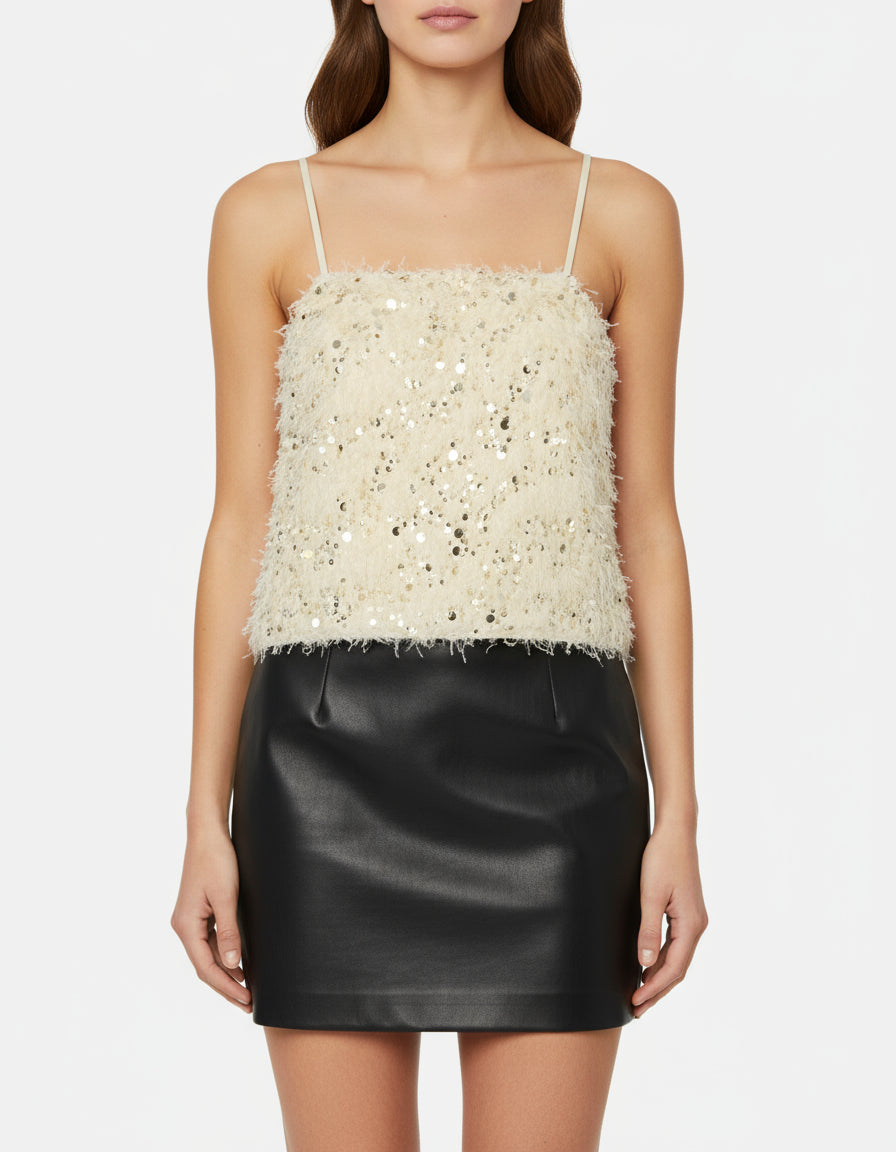 BLAKELYN TOP - IVORY