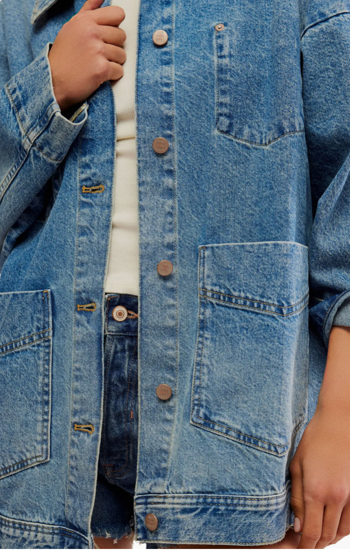 AVERY DENIM JACKET - GOT THE BLUES