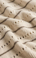 Darby Stripe Sweater - Sandstone