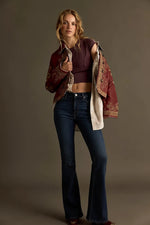PROTAGONIST CROPPED TEE-VINTAGE GRAPE