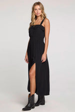 KOHEN MIDI DRESS - BLACK
