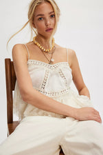 SWEET ESCAPE CAMI- IVORY
