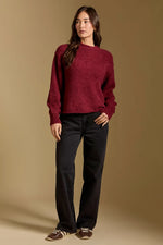 Marri Sweater - Burgundy