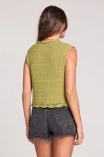 LISSA SWEATER VEST - WILLOW