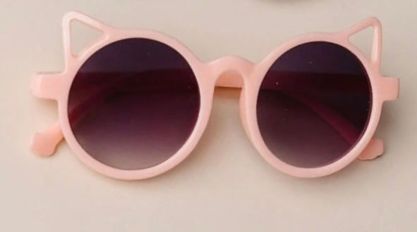 KITTY SUNGLASSES - PEACH