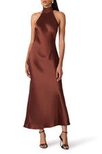 Lara Dress - Cinnamon