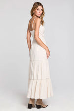 KENZLIE MAXI DRESS - SALT