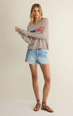 SIENNA SWEATER - PATRIOT