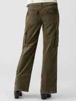 REISSUE CORDUROY CARGO STANDARD RISE PANT BURNT OLIVE