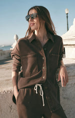 All Day Knit-Dark Chocolate