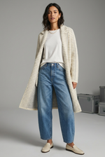 Marceau Houndstooth Jacket-White