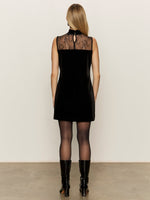 PARTY SHIFT DRESS - BLACK
