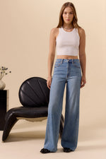 Far Out High Rise Wide Leg - Make Believe