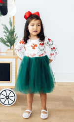 CHRISTMAS CUTIE L/S TUTU DRESS