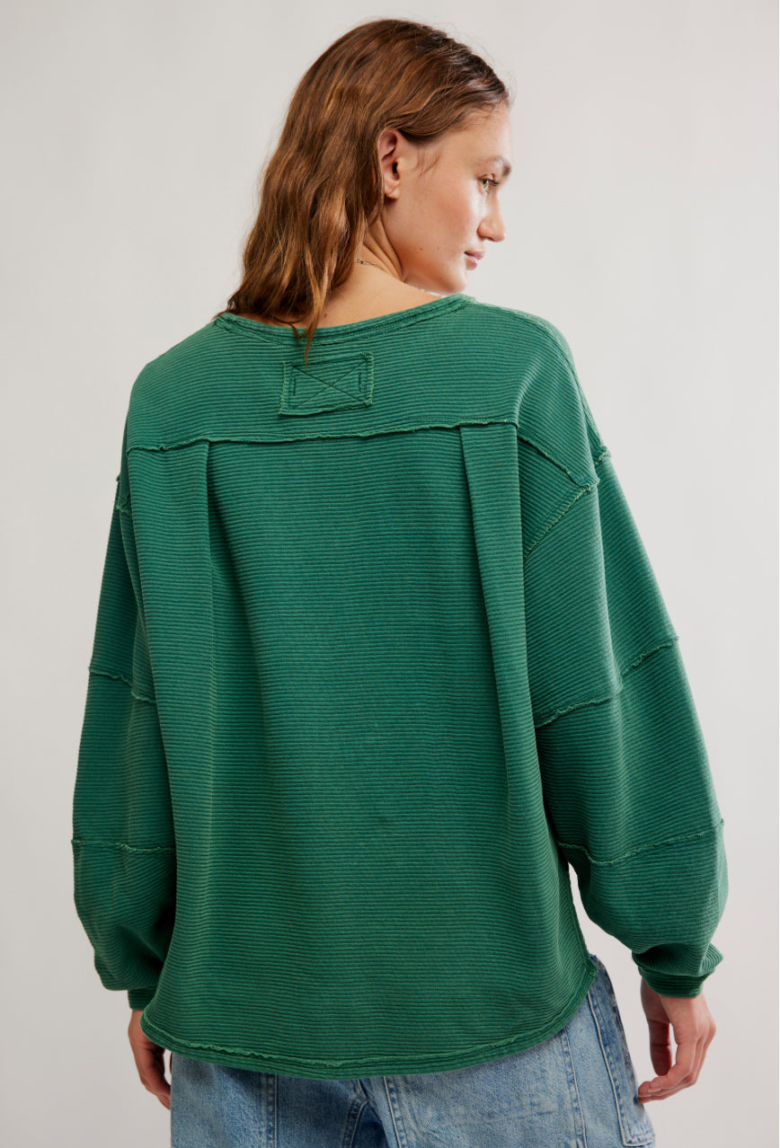 TOTAL ECLIPSE PULLOVER-PINE FOREST