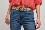 INDIGO DREAMING RAFFIA BELT-NATURAL