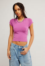 PROTAGONIST CROPPED TEE-VIVID VOILA